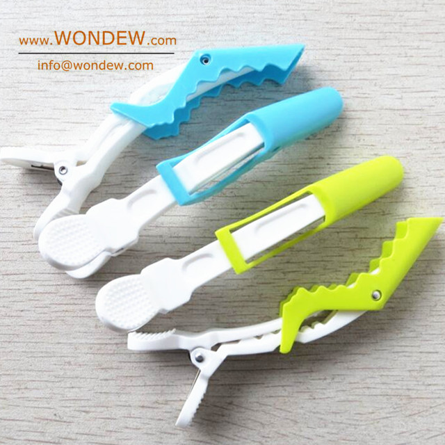 Крокодиловые заколки для волос, пластиковые салонные заколки для волос аллигатора, супер качество