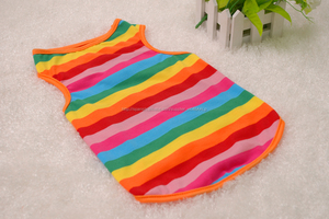 Alta calidad perros ropa arco iris t-shirt <span class=keywords><strong>chaleco</strong></span> / tapas del tanque <span class=keywords><strong>para</strong></span> small / medium / large perros - Product Image 3