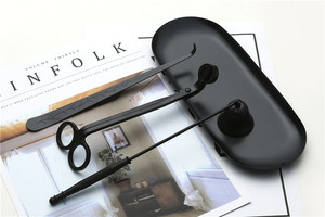 SmileTools <strong>Candle</strong> Care Kit <strong>Candle</strong> <strong>Wick</strong> <strong>Trimmer</strong> Black - Product Image 2