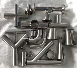Ensemble <span class=keywords><strong>de</strong></span> raccords rapides sanitaires 3A Tri Clamp & Raccords <span class=keywords><strong>de</strong></span> tuyau à extrémité <span class=keywords><strong>de</strong></span> bride filetés mâle et femelle en acier inoxydable - Product Image 4