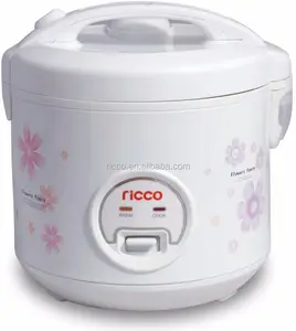 หม้อหุงข้าวไฟฟ้าขนาดเล็ก รุ่นดีลักซ์ ลายดอกไม้ ความจุ 1 ลิตร/5 ถ้วย - Product Image 1