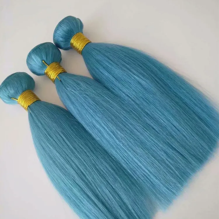 Ekstensi Rambut Manusia Gelombang Tubuh Brasil Rambut Berwarna Menenun Multi-warna Ekstensi Rambut Pengiriman Dalam Semalam