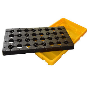 Aanpasbare Afneembare 22 Kg 2 <span class=keywords><strong>Drum</strong></span> Olie <span class=keywords><strong>Drum</strong></span> Spill Pallet - Product Image 3