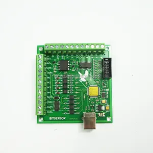 Tarjeta controladora de movimiento USB para grabado CNC, 4 ejes, 100KHz, MACH3