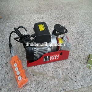 bajo precio y alta calidad 110V PA200 casa utilizan pequeña <span class=keywords><strong>polipasto</strong></span> eléctrico - Product Image 1