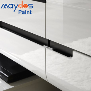 Mobili MDF Mobili Per Ufficio <span class=keywords><strong>Bianco</strong></span> <span class=keywords><strong>Perla</strong></span> DELL'UNITÀ di elaborazione di legno <span class=keywords><strong>Vernice</strong></span> Spray - Product Image 2