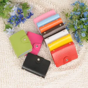 Promotion name card holder, branded PU leather card case