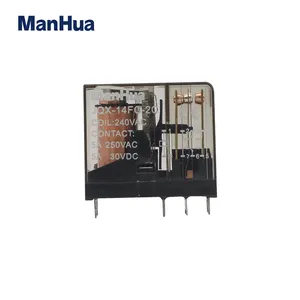 Manhua JQX-14FC 2Z(G2R-2) 5A High Power Relay 2Z Configurations Sealed Version Available PCB Relay