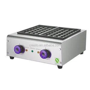 Hot Koop Commerciële Gebruik Dubbele Elektrische Takoyaki Machine