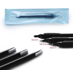 แปรงไมโครเบลดแบบใช้แล้วทิ้ง Phibrow 1000 ชิ้น ผ่านการฆ่าเชื้อ สำหรับการสักคิ้วแบบเส้นผม ใช้สำหรับการแต่งหน้าถาวร ทาสีผิว - Product Image 5