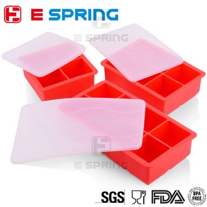 Facile Push <span class=keywords><strong>Pop</strong></span> Out 4 6 8 Cavité Platine Silicone Tasse En Forme de Bac À Glaçons - Product Image 4