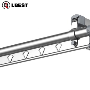 Séchoir à <span class=keywords><strong>linge</strong></span> pliable en aluminium intelligent avec éclairage LED pour petit balcon / petit espace, séchoir <span class=keywords><strong>de</strong></span> <span class=keywords><strong>plafond</strong></span> pour vêtements - Product Image 6