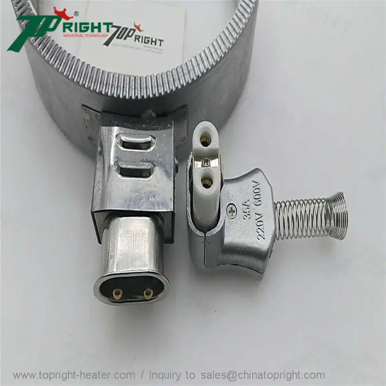 1KW 2KW ceramic heater band with ceramic connector