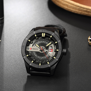 Montres de sport pour hommes de marque supérieure Bracelet en cuir Mode affaires Date Horloge Quartz Analogique Luxe Curren 8301 <span class=keywords><strong>Montre</strong></span> <span class=keywords><strong>homme</strong></span> Nouveau - Product Image 4
