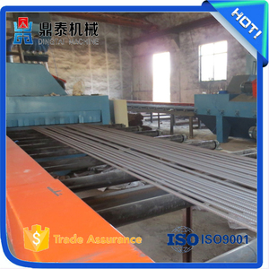 Durch typ verformt stahl bar strahlanlage/abrator/sandstrahlen ausrüstung - Product Image 4