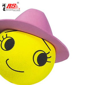 Conception de taille personnalisée multicolore petit mignon doux sûr enseignement éducatif expression faciale éponge jouet spongieux pour enfants enfants - Product Image 4