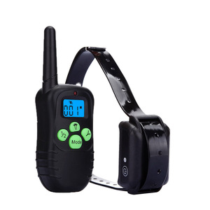 3 Modes d'Entraînement Bip Vibration et Choc Colorful Remote Agressive Electric Rechargeable <span class=keywords><strong>Dog</strong></span> <span class=keywords><strong>Training</strong></span> Collar - Product Image 2
