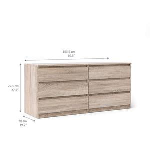 <span class=keywords><strong>Commode</strong></span> à <span class=keywords><strong>6</strong></span> <span class=keywords><strong>tiroirs</strong></span> en bois laqué, design moderne et simple, <span class=keywords><strong>double</strong></span> <span class=keywords><strong>commode</strong></span> - Product Image 1