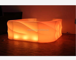 Contador portátil para barra led, plástico, móveis/barra móvel led reta, luz led, moderna, contador de barra, à prova d' água para venda