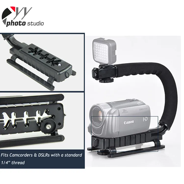 Top selling wholesale video digital camera handheld grip mount action gimble dslr stabilizer for camera
