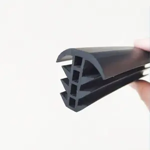 silicone EPDM rubber extruded solar panel T gasket