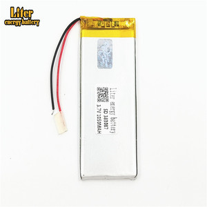 Ultra Thin LiPo battery 3,7 V 1050 mAh lithium polymer battery 383087 for wearable devices - Product Image 1