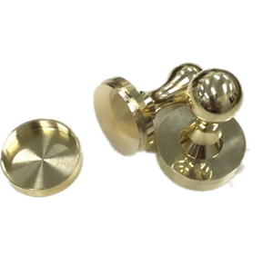 חקוק ברונזה כיכר שם חותמת/קוצצים/חותם ברונזה שם ברונזה מדליית מודפס טהור נחושת פליז חותם סגלגל ברונזה פרק - Product Image 3