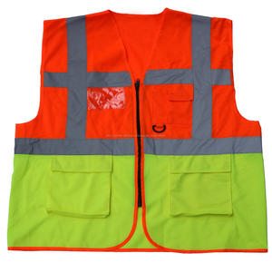 Warnweste glow in the dark weste/leuchtenden und reflektierenden weste/reflektierende kleidung - Product Image 1