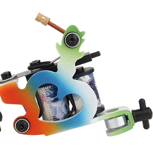 Kit de <span class=keywords><strong>machine</strong></span> à tatouer traditionnelle, ensembles de tatouage professionnels pour débutants avec deux Machines à bobines, kit de <span class=keywords><strong>machine</strong></span> à tatouer à bobines - Product Image 4