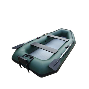 มีความสุขตลกตกปลาราคาถูก Hypalon หรือพีวีซีพองเรือที่มีเครื่องยนต์นอกเรือประเภทและเสถียรภาพที่ดี - Product Image 1