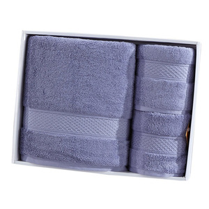 Set di asciugamani da bagno in spugna di cotone 100%, asciugatura rapida, morbida e confortevole per adulti, Logo personalizzabile da 600gsm - Product Image 3