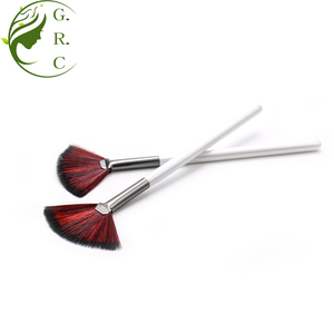Di vendita superiore per la linea di produzione fan brush make up della pelle-friendly spazzola di capelli di Nylon grande cleaner Fan brusher usa e getta ventilatore <span class=keywords><strong>a</strong></span> <span class=keywords><strong>pennello</strong></span> - Product Image 5