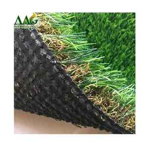 Guangzhou factory 25mm 30mm 35mm 40mm garden grass S W U C shape synthetic grass for landscape decor