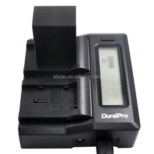 Rapide LCD Double Canal <span class=keywords><strong>Chargeur</strong></span> De Batterie pour Canon BP-828 BP-820 HF G30 HFG30 XA20 - Product Image 2
