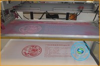 Machine d'impression sérigraphique numérique semi-automatique à plat pour acrylique/plaques signalétiques/PCB