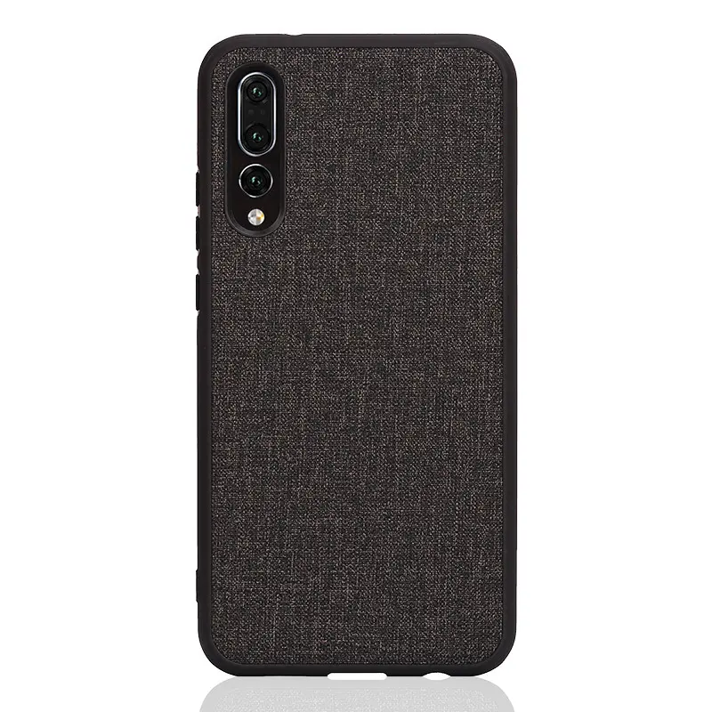 For Huawei honor 8x 8xmax case cover Wholesale Luxurious Cloth PU Leather Back Cover Phone Case