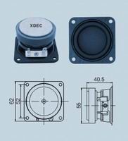 Haut-parleur large bande XDEC 62x40.6mm 4 Ohm 10W
