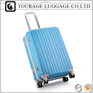 Bleu clair Dur Couvercle Auto Peser Léger Valise Sur Roue - Product Image 1
