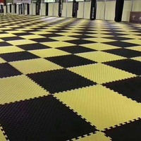 Tapis de sport unisexe en mousse EVA, tatami judo, tapis utilisé taekwondo, tatami