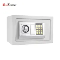 Caja de seguridad electrónica Digital, caja de seguridad de Metal a prueba de fuego, con aprobación CE y ROHS, color gris