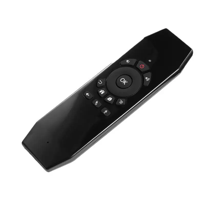 T5M Rechargeable 2.4GHz Fly air mouse remote for TV box with Microphone