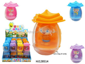 Hot Selling China Soft Candy Toy Factory Plastic Surprise Waybuloo <strong>Cartoon</strong> House <strong>Egg</strong> 24pcs - Product Image 2