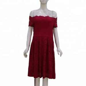 Mujeres Vintage Floral encaje barco cuello Cocktail <span class=keywords><strong>Formal</strong></span> - Product Image 1