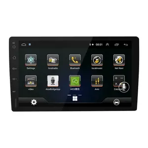 10.1 '触摸屏车载 BT 音频播放器 android 汽车 10.1英寸高清屏幕 dvd 与 GPS 导航播放器系统 9.0 /8.0