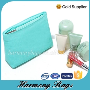 Excelente diseñado <span class=keywords><strong>viridis</strong></span> lienzo bolsa de cosméticos de color caramelo de menta verde - Product Image 1