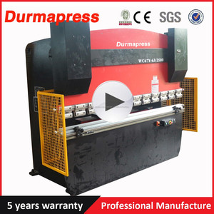CE Certificado ISO WC67Y 80 T 3200 MM con 1.5mm material de acero inoxidable de 3.2 metro de anchura de la placa de metal de - Product Image 1