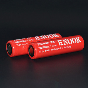 Nueva llegada Enook 18650 3600 mAh 35A 3.7 V batería recargable con flat top pk18650 3500 mAh de la batería 60A - Product Image 3