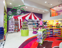 Étagère de présentation de bonbons personnalisée et mignonne pour magasin de bonbons, design de boutique de bonbons, décoration de meubles pour magasin de sucettes
