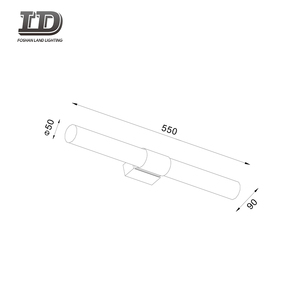 Lumières murales LED intelligentes et élégantes ETL <span class=keywords><strong>IP44</strong></span>, lumières LED pour miroir <span class=keywords><strong>de</strong></span> <span class=keywords><strong>salle</strong></span> <span class=keywords><strong>de</strong></span> <span class=keywords><strong>bain</strong></span>, applique murale LED, <span class=keywords><strong>lampe</strong></span> frontale LED pour miroir - Product Image 6