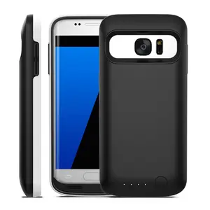 iFans New arrival 4500mAh Battery case for Samsung Galaxy S7 Edge with safe bumper